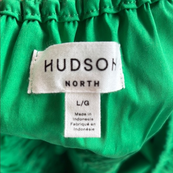 Hudson North Green Women's Peplum Top - Picture 6 of 6